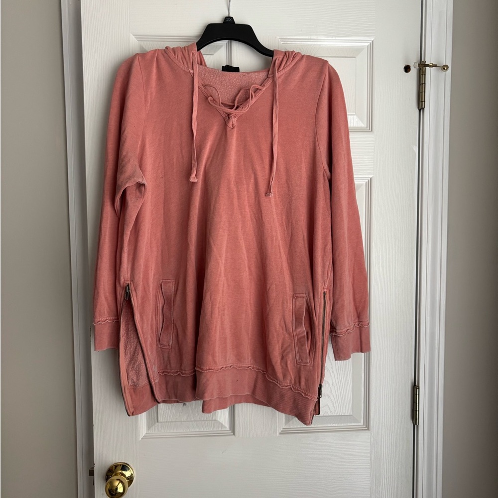 Torrid Pink Hoodie Sweatshirt